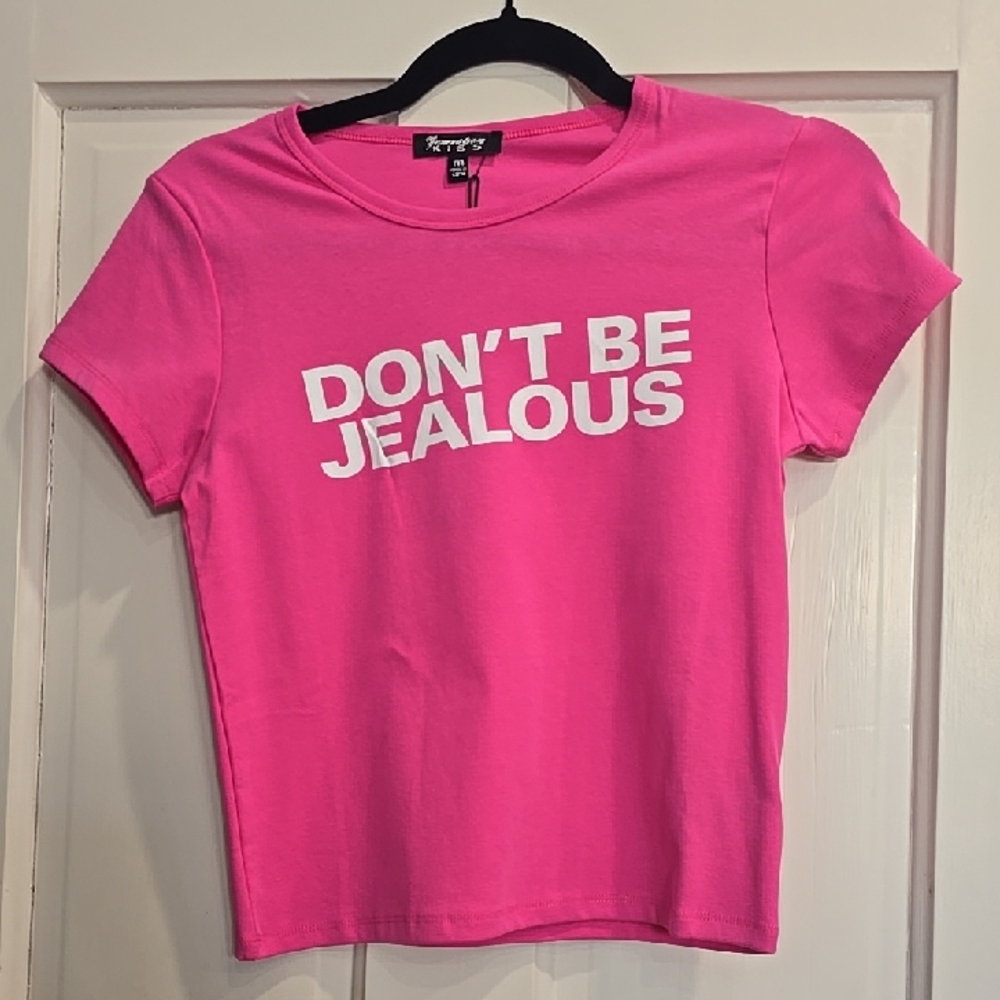Trendy Pink Crop Top - Don't Be Jealous